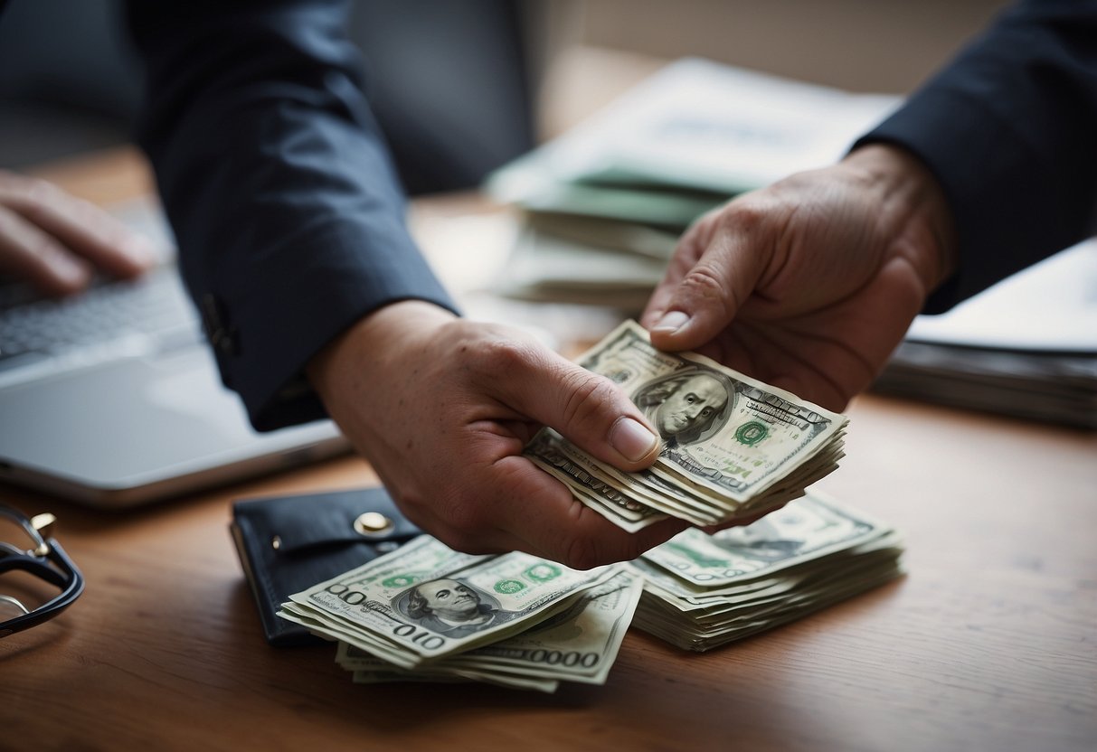 A non-UK resident exchanges currency and makes international payments to purchase UK property